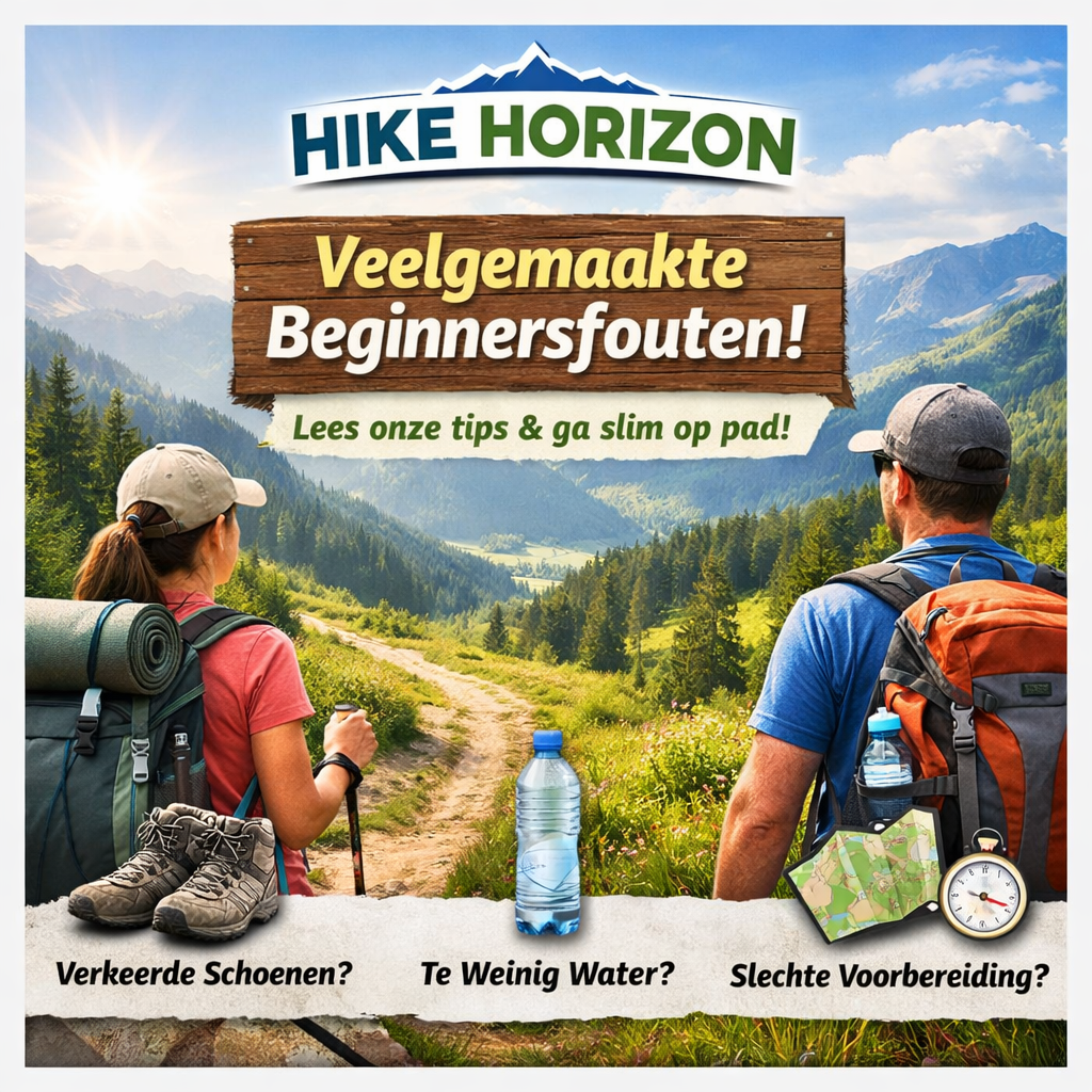 De meest gemaakte fouten door beginnende wandelaars (en hoe je ze voorkomt)