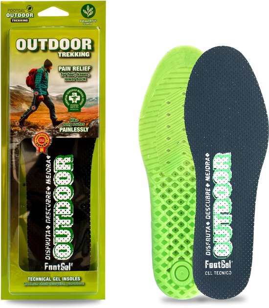 Footgel Outdoor Trekking inlegzolen