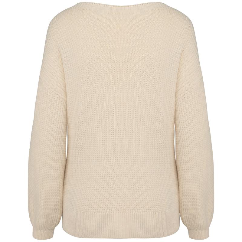 Native Spirit NS920 trui merinowol dames Ivoor