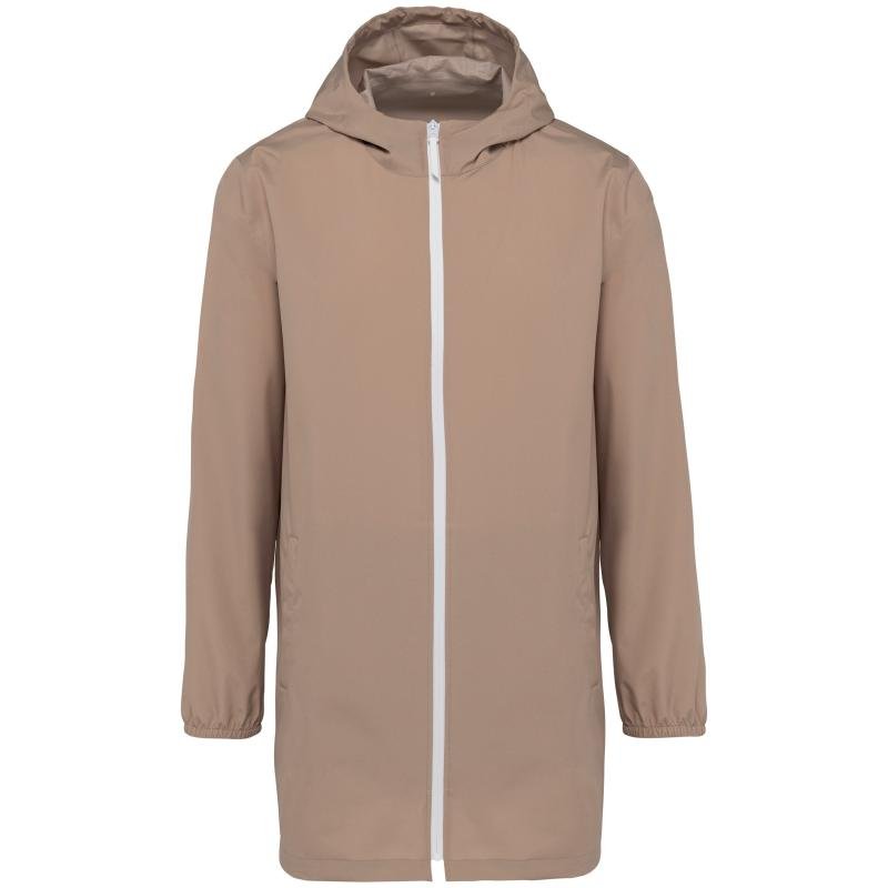 Native Spirit NS615 waterdichte unisex jas - Wet Sand