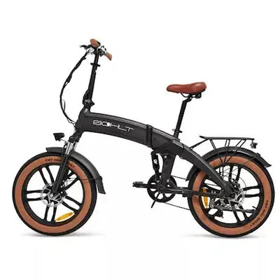 BOHLT F20 Elektrische Vouwfiets – Zwart -  30 – 55 km bereik