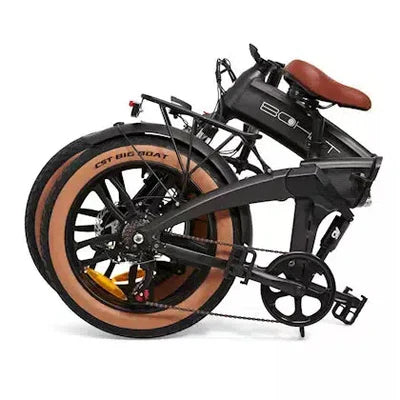 BOHLT F20 Elektrische Vouwfiets – Zwart -  30 – 55 km bereik
