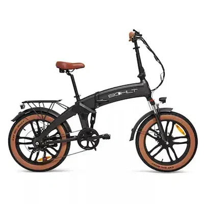 BOHLT F20 Elektrische Vouwfiets – Zwart -  30 – 55 km bereik