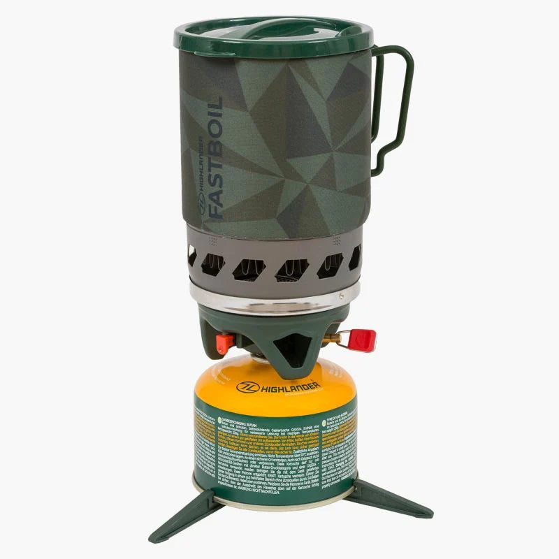 Highlander Blade Fastboil 3 gasbrander Olijfgroen