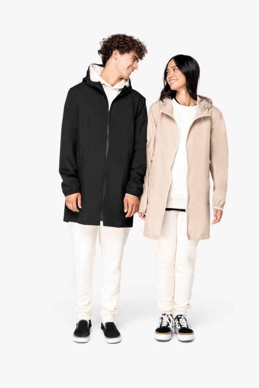 Native Spirit NS615 waterdichte unisex jas gedragen