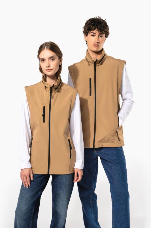Kariban K422 softshell jas detail