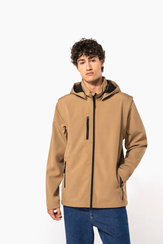 Kariban K422 softshell jas detail