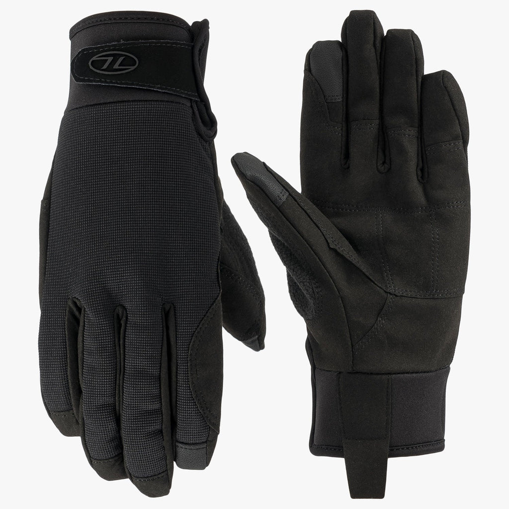 Highlander Aqua-Tac Waterdichte Handschoenen - Zwart - Hike Horizon