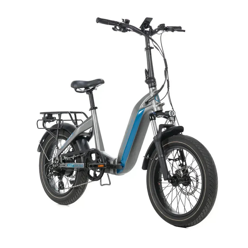 JOBOBIKE Romer Grijs – Comfortabele en krachtig - 150 km bereik