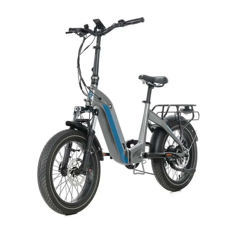 JOBOBIKE Romer Grijs – Comfortabele en krachtig - 150 km bereik