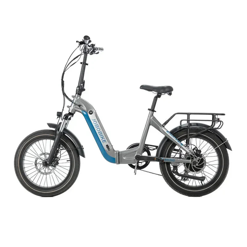 JOBOBIKE Romer Grijs – Comfortabele en krachtig - 150 km bereik