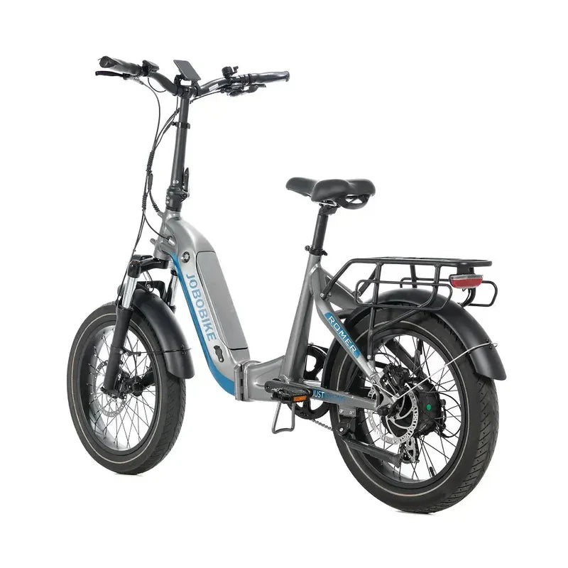 JOBOBIKE Romer Grijs – Comfortabele en krachtig - 150 km bereik