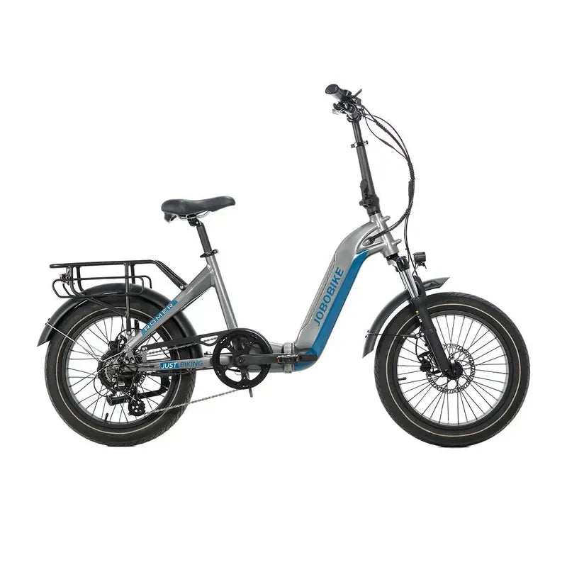 JOBOBIKE Romer Grijs – Comfortabele en krachtig - 150 km bereik