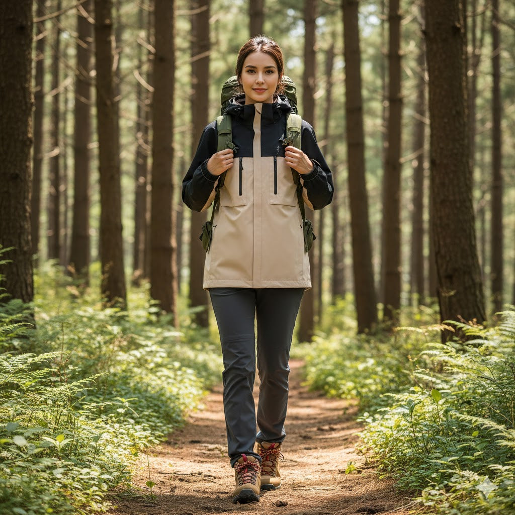 Hike Horizon - HorizonJacket Black/Pink- Zomer / Lente - Unisex