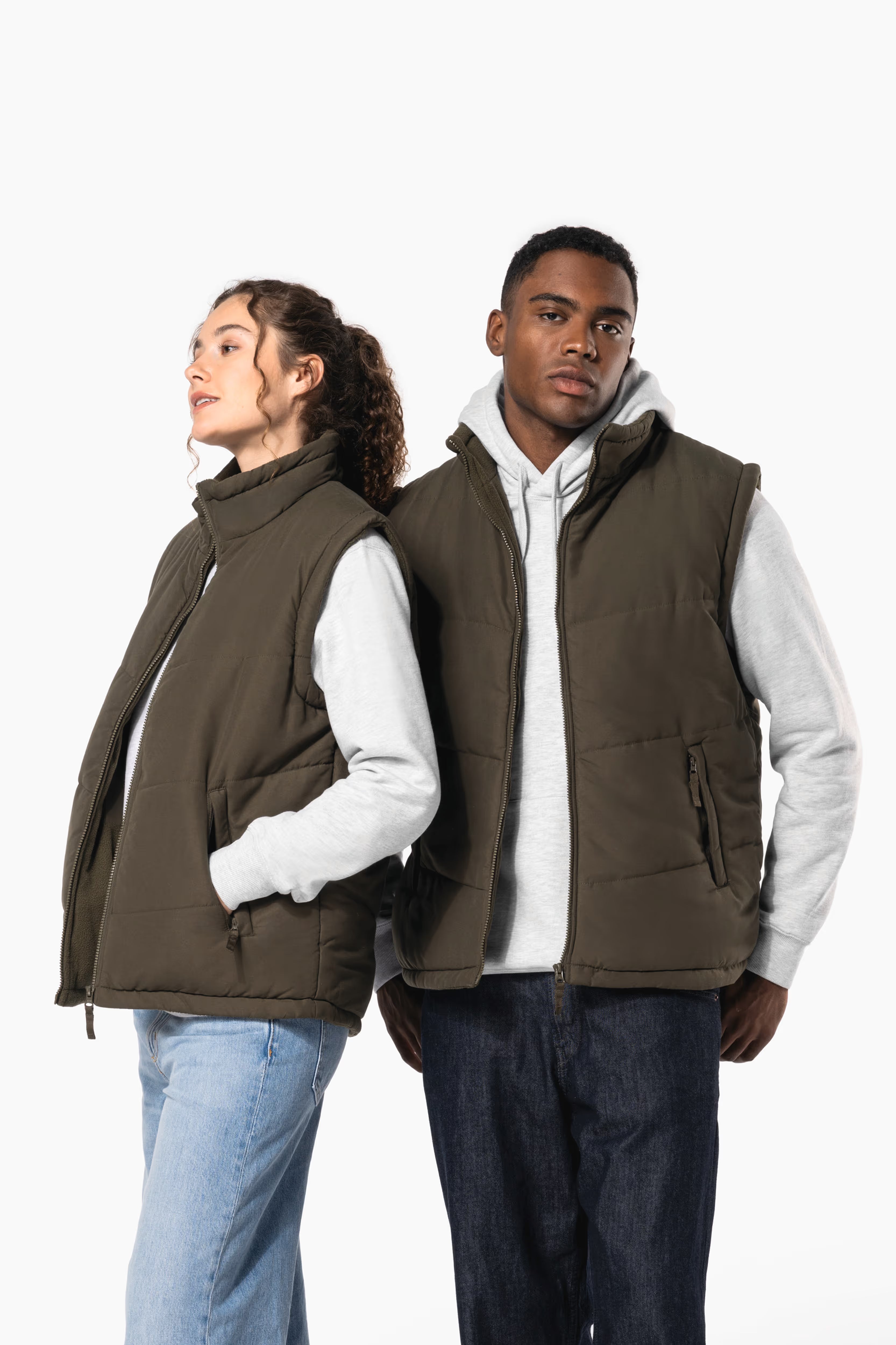 Kariban bodywarmer – fleece gevoerd