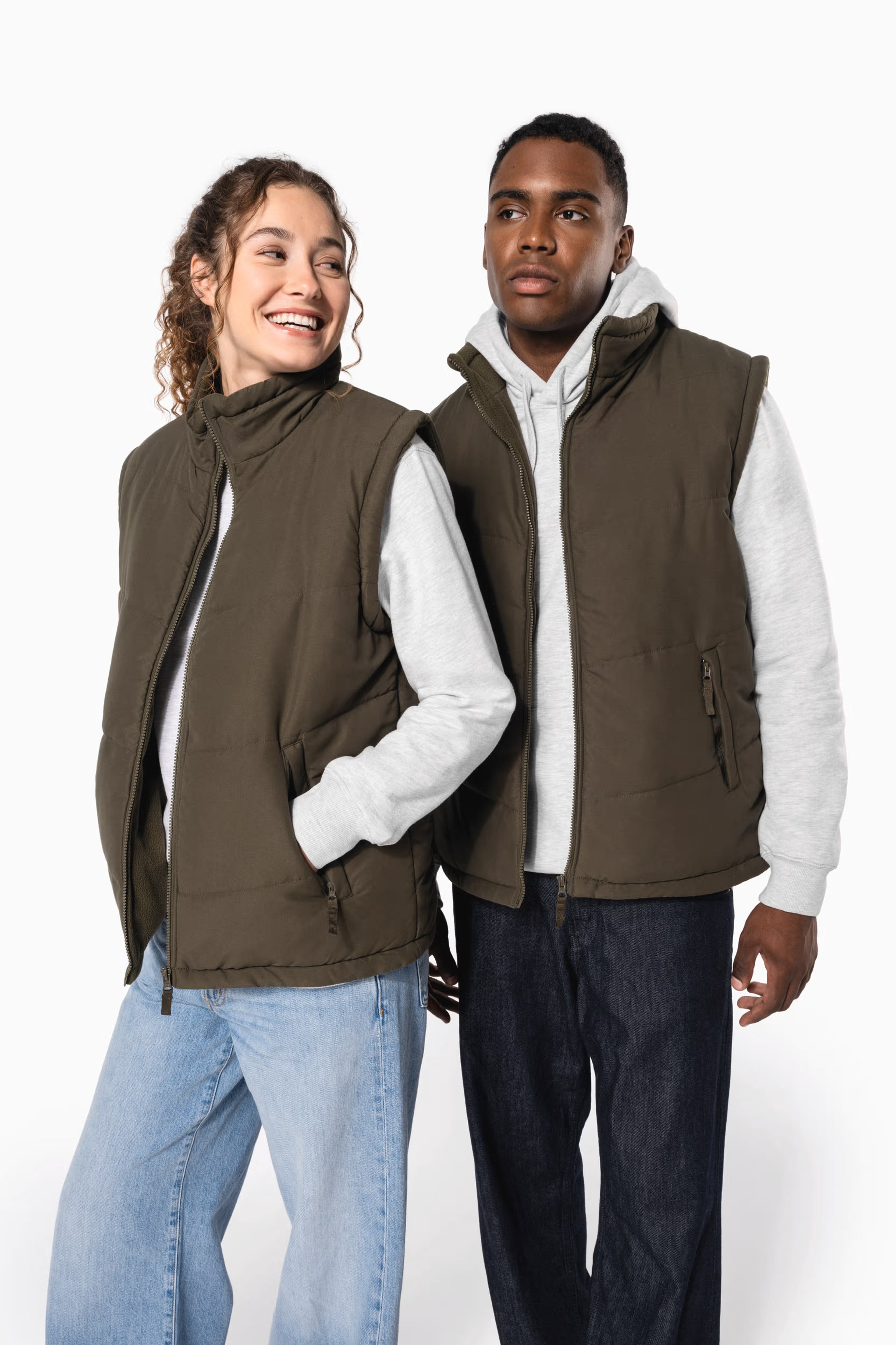Kariban bodywarmer – fleece gevoerd