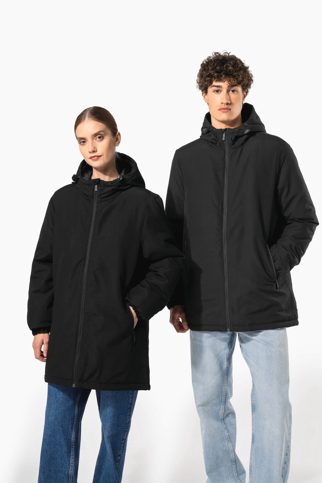 Kariban K6152 Gerecyclede Parka Heren met Capuchon