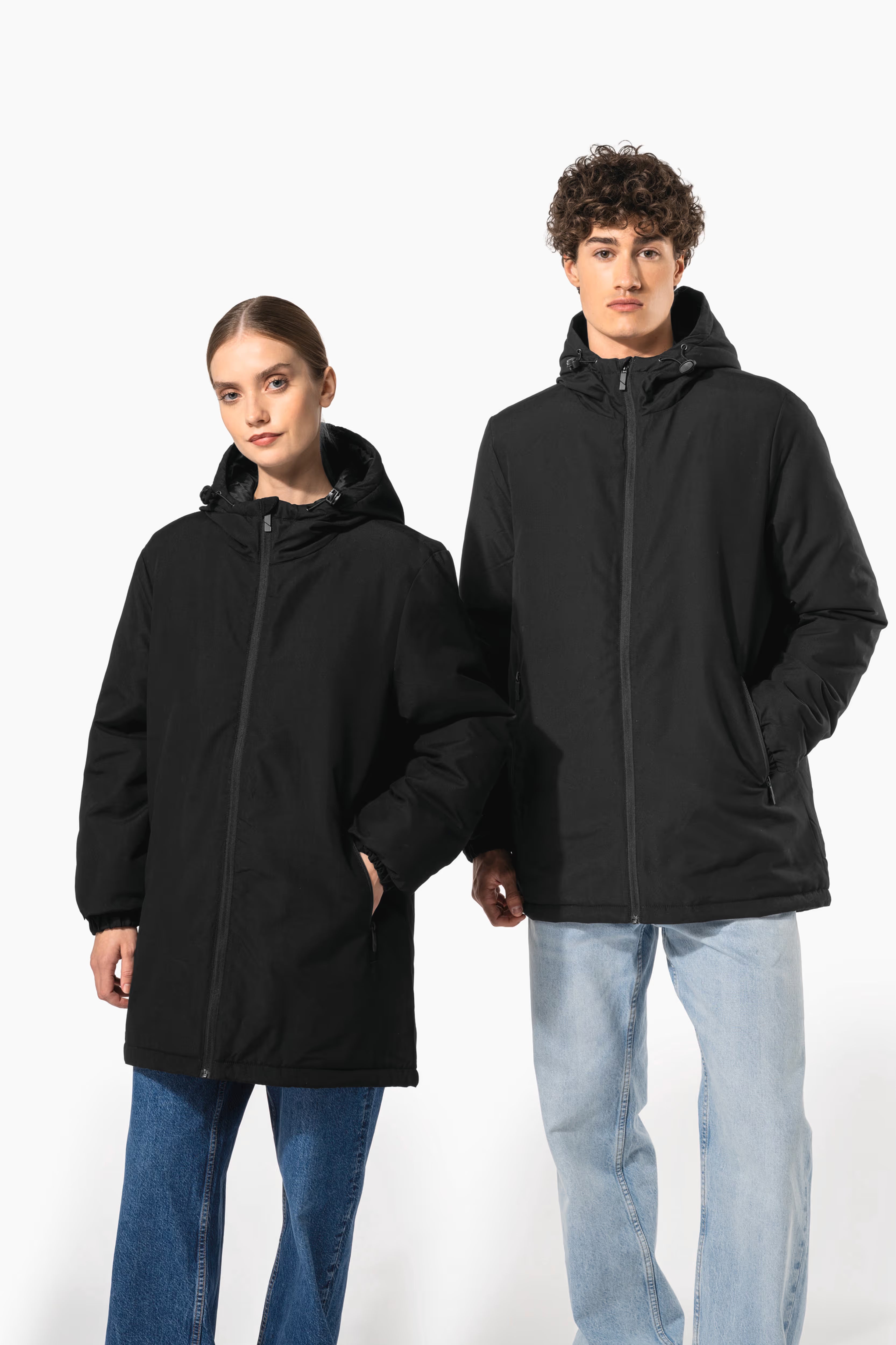 Kariban K6152 Gerecyclede Parka Heren met Capuchon
