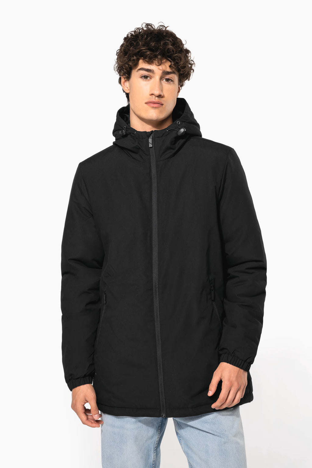 Kariban K6152 Gerecyclede Parka Heren met Capuchon
