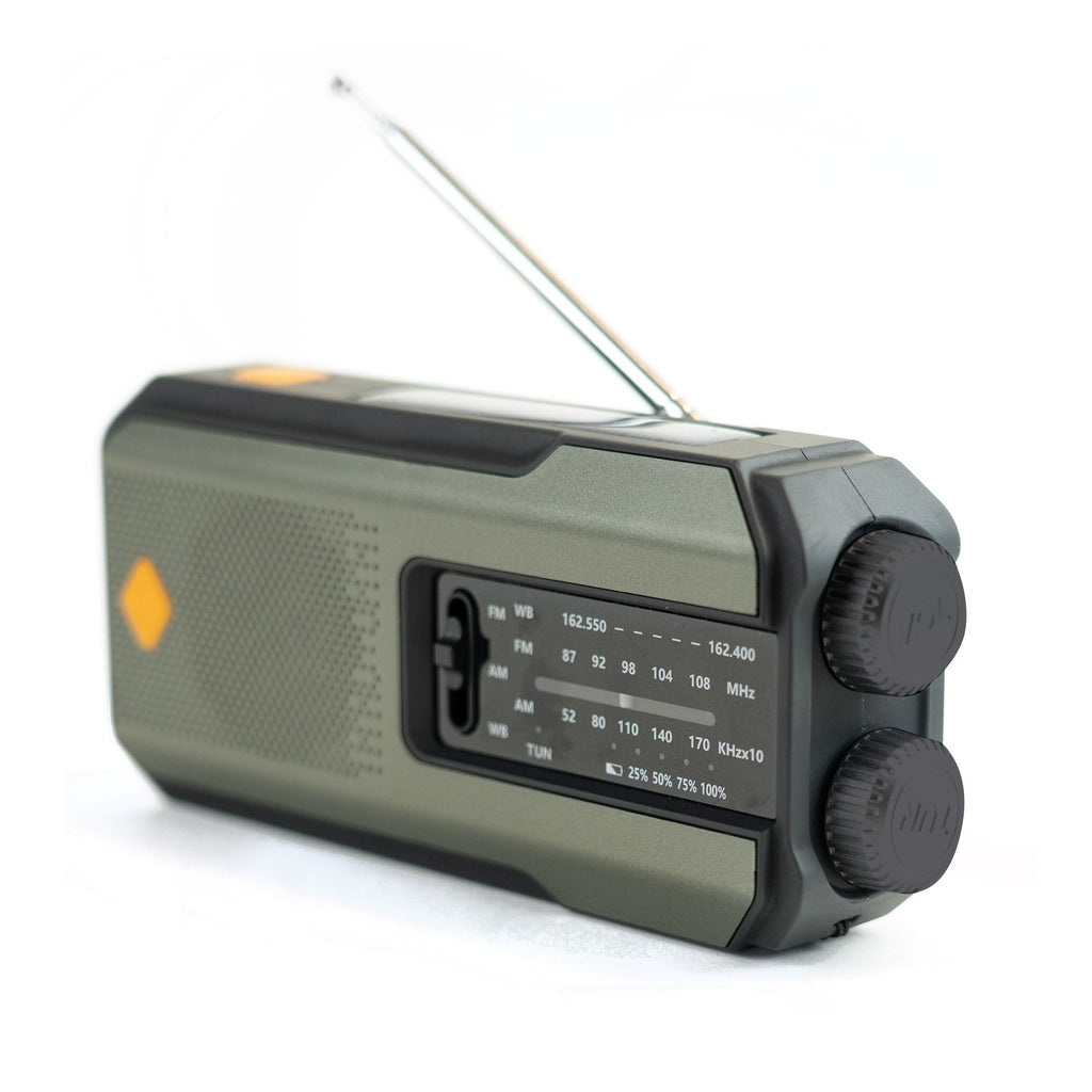 Highlander Survival Hub Radio+ schuin