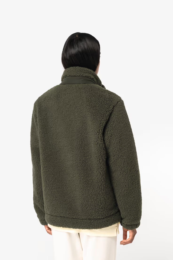 Native Spirit Sherpa Jacket - Unisex - Donker groen
