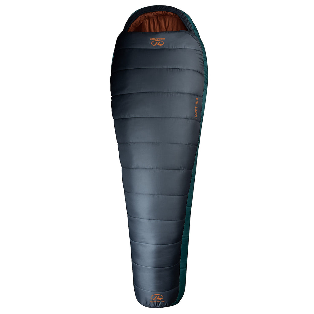Highlander Rayet 450 slaapzak Dark Grey