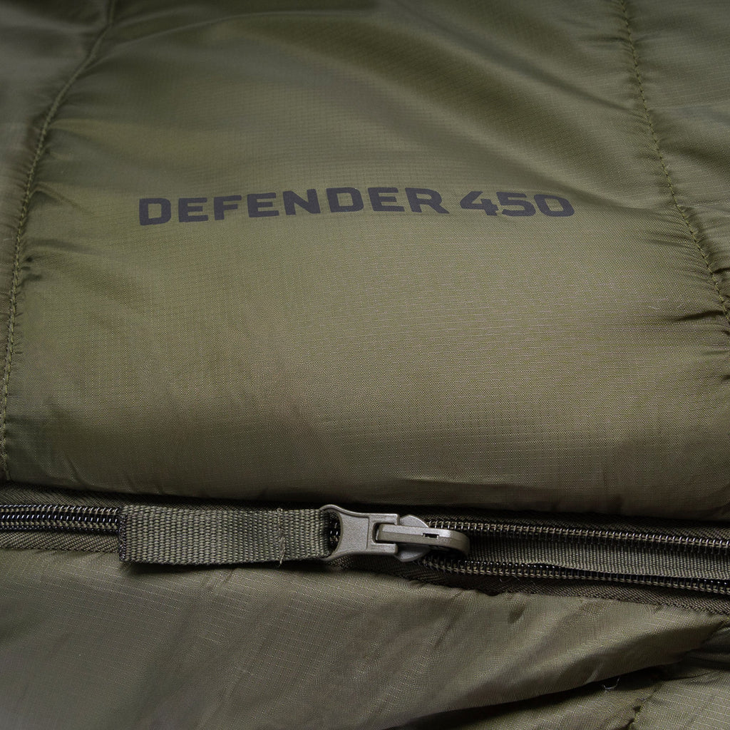 Highlander Defender 450 slaapzak rits