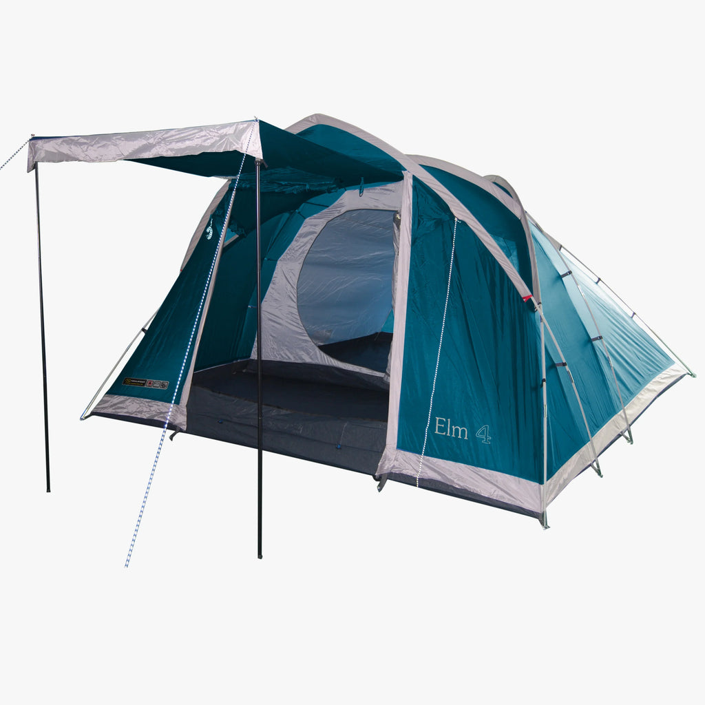 Highlander Elm 4 persoons tent Teal