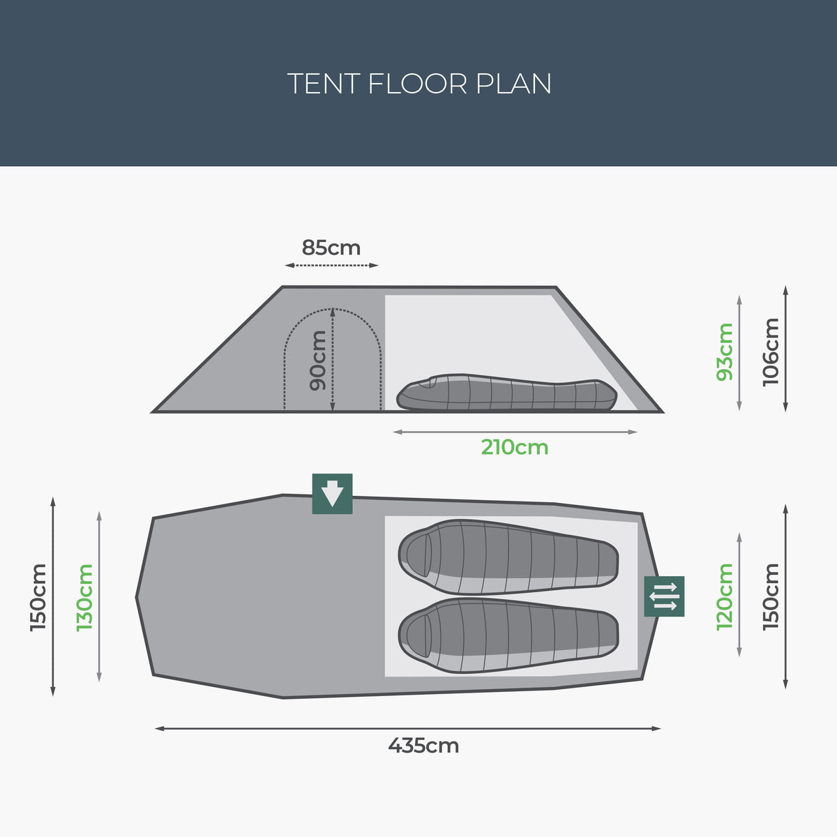 Highlander Respite 2 Extended plattegrond