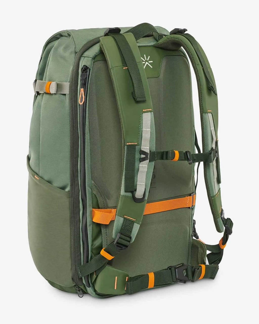 Tropicfeel Shell Bronze Green - Backpack 20L - uitbreidbaar naar 40L