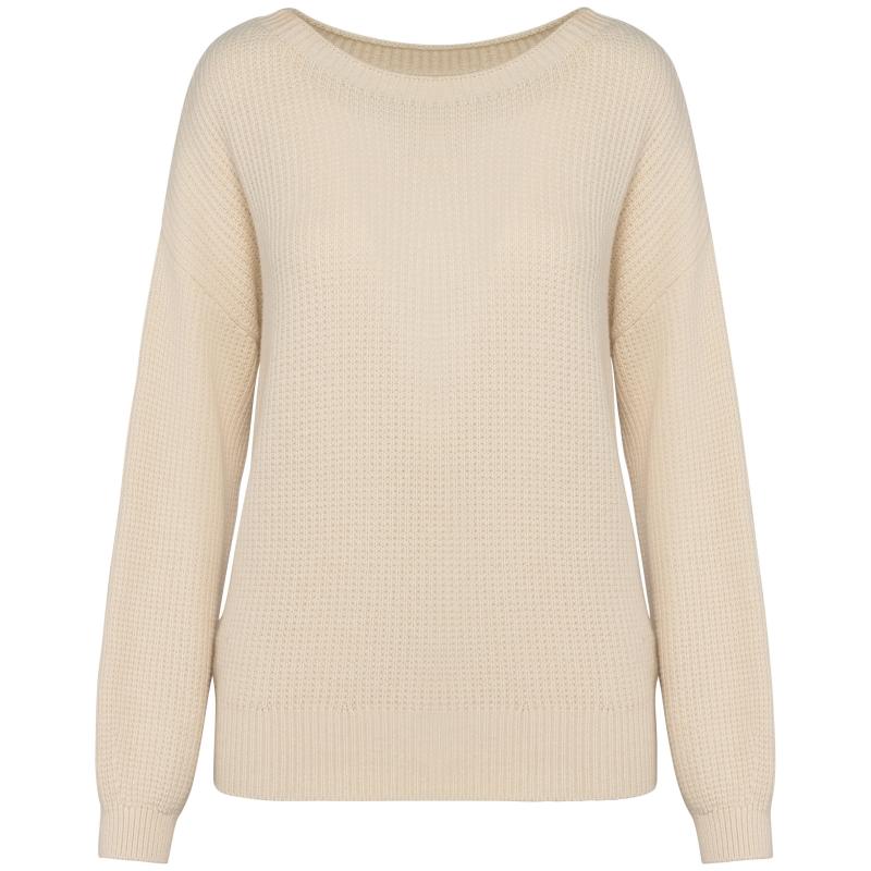 Native Spirit NS920 trui merinowol dames Ivoor
