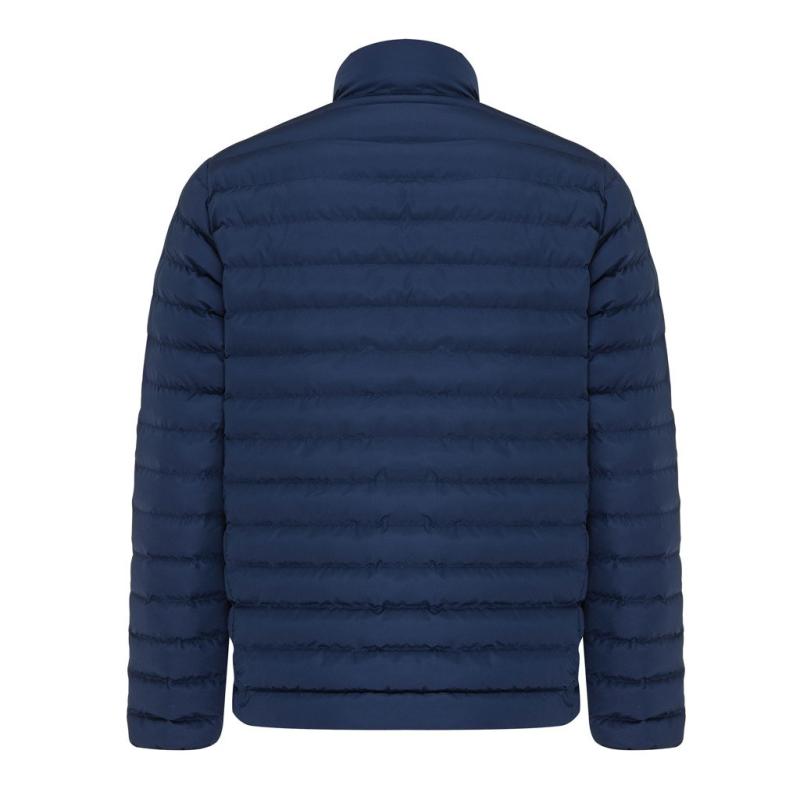 iqoniq Maiko gewatteerde jas heren Navy
