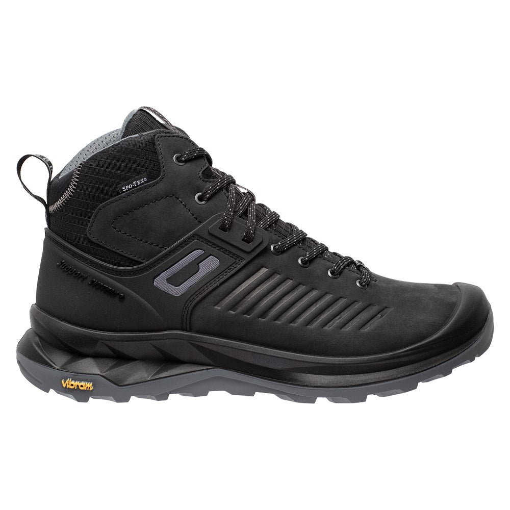 Grisport Journey Mid Zwart Wandelschoen – Comfort, Grip & Stijl - Categorie A/B