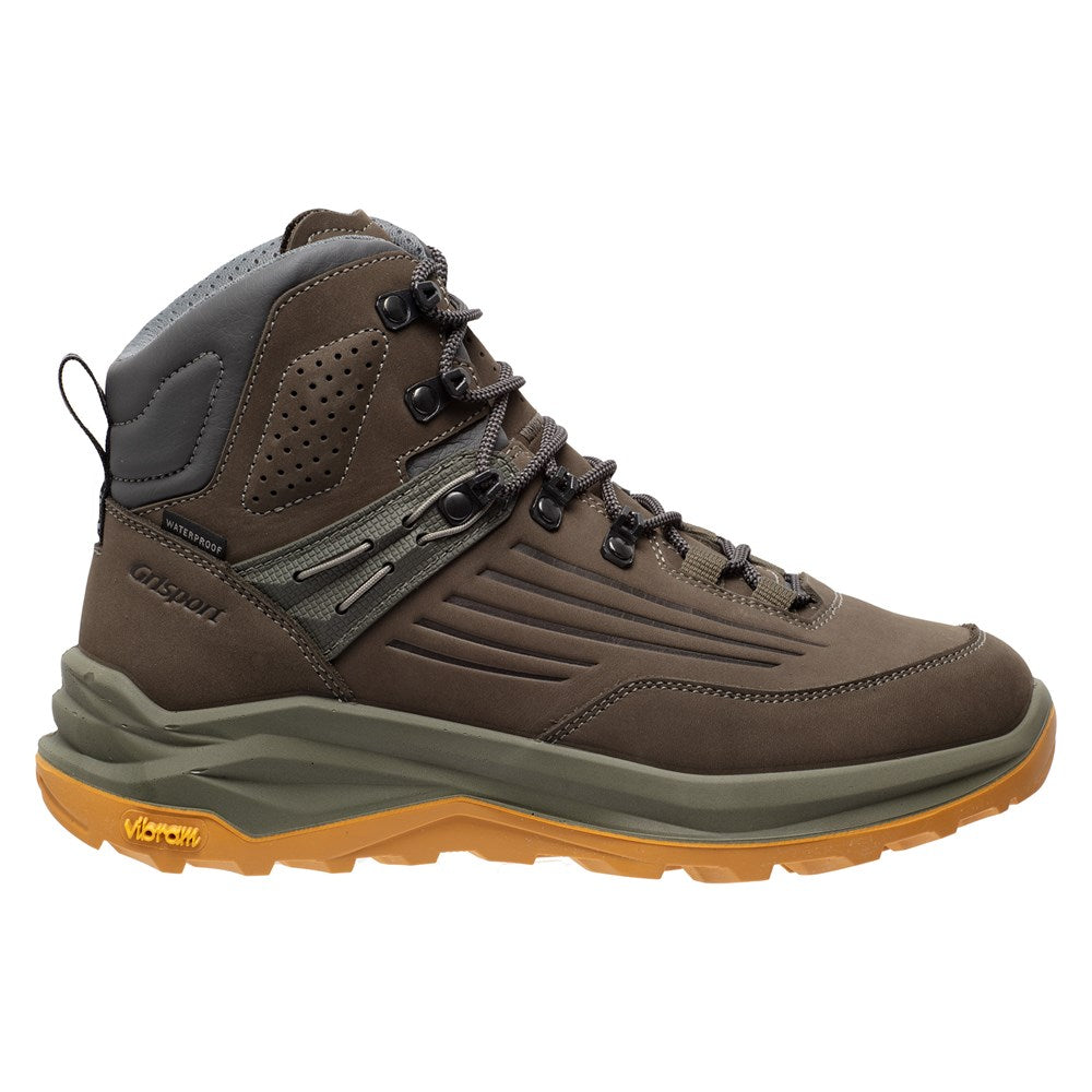Grisport Outlander Mid – Groen/Geel– Waterdichte Unisex Wandelschoen met Vibram Zool - Categorie A/B