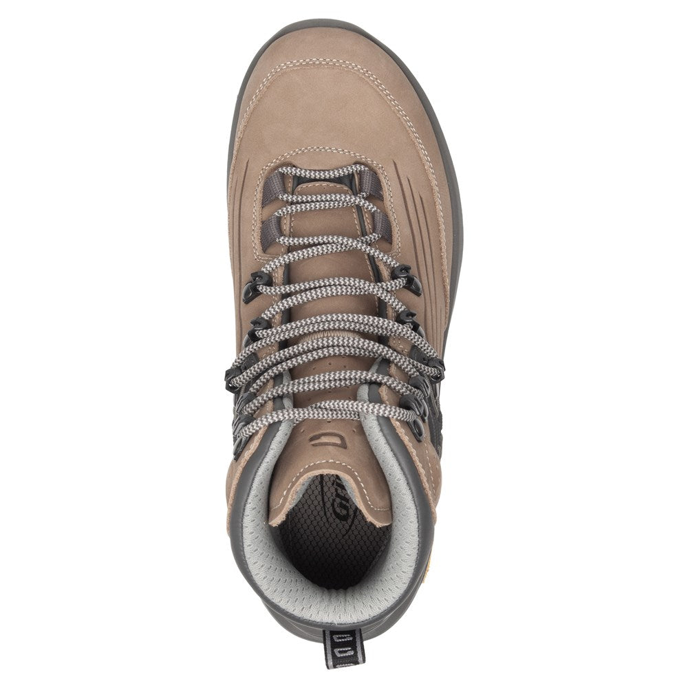 Grisport Outlander Mid – Beige/Light Blue – Waterdichte Unisex Wandelschoen met Vibram Zool - Categorie A/B