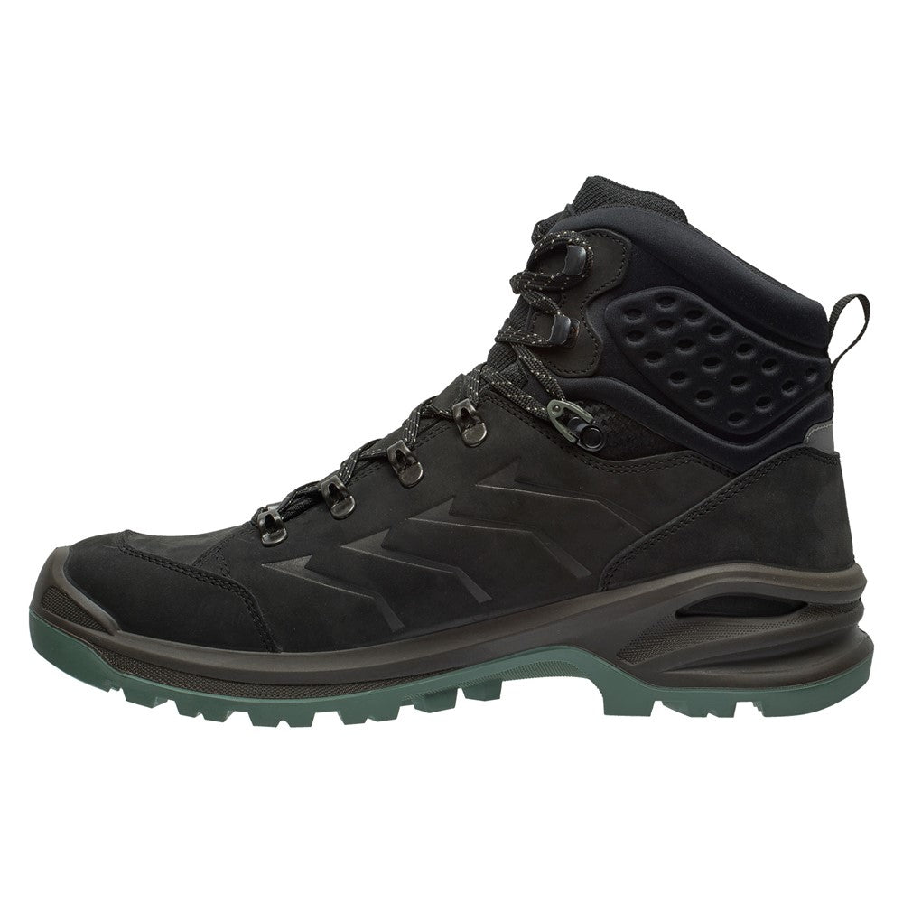 Grisport Terrain Mid Zwart – Waterdichte Unisex Wandelschoen met Vibram Zool - Categorie A/B