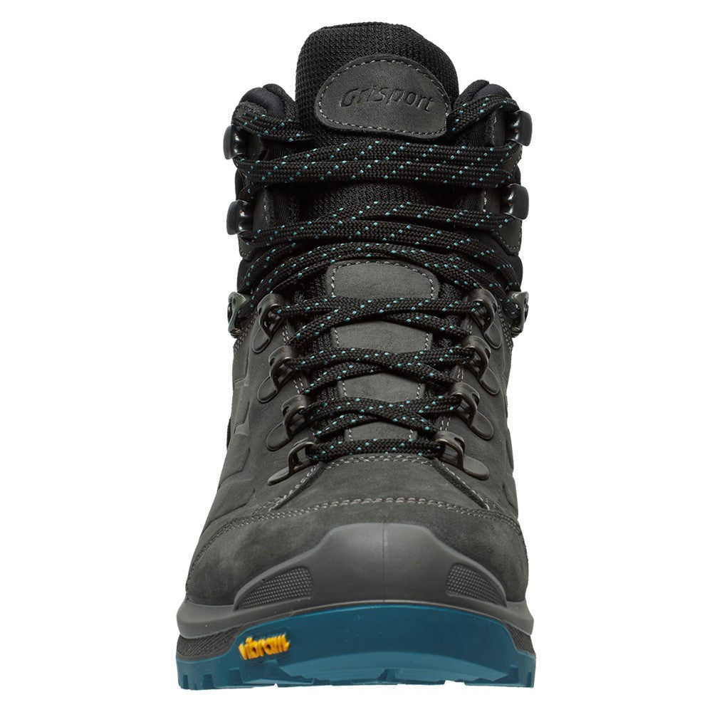 Grisport Terrain Mid Antraciet – Waterdichte Unisex Wandelschoen met Vibram Zool - Categorie A/B