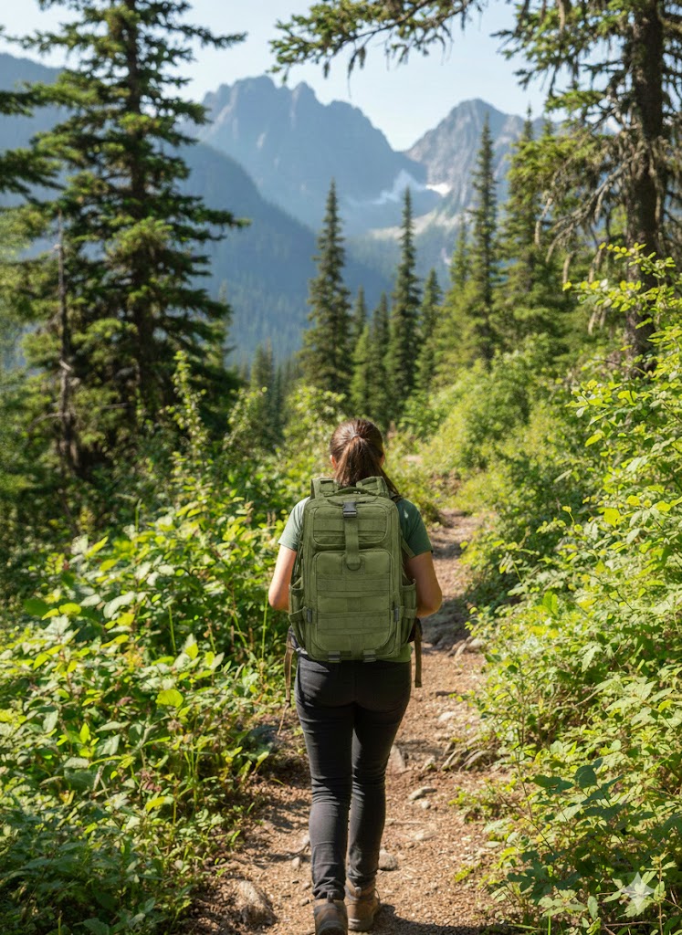 Hike Horizon - HorizonPack Rugtas Groen 30 Liter - Waterbestendig