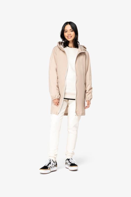 Native Spirit NS615 waterdichte unisex jas gedragen