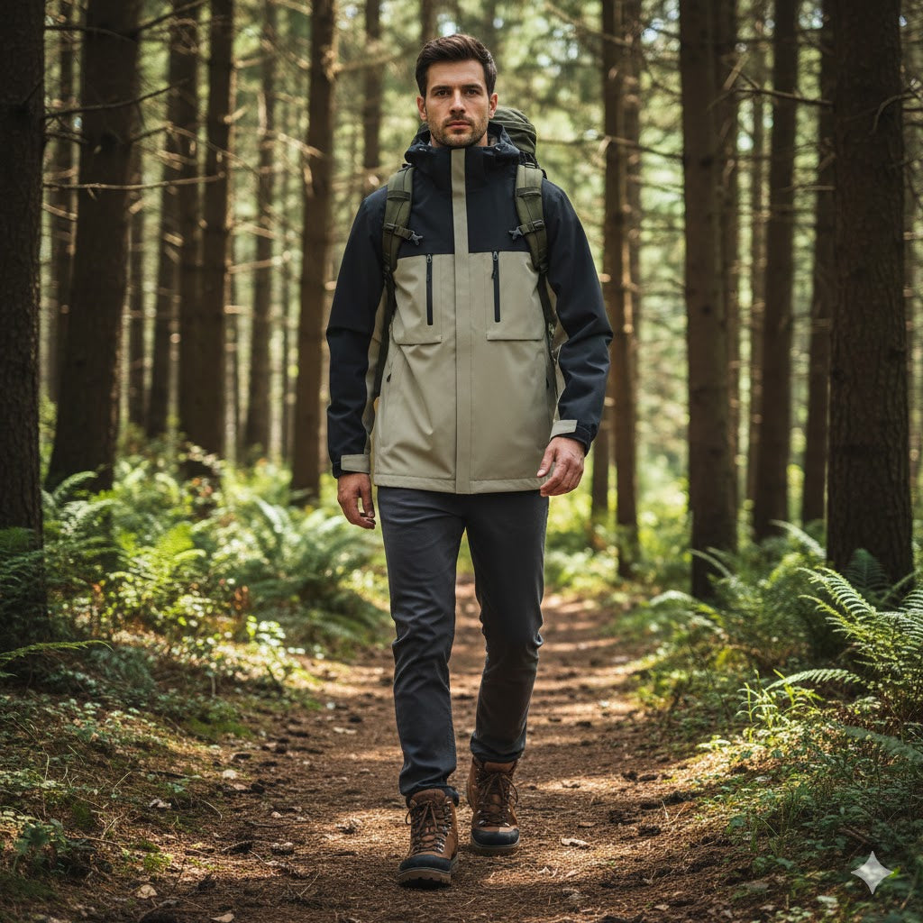 Hike Horizon - HorizonJacket Black/Grey - Zomer / Lente - Unisex