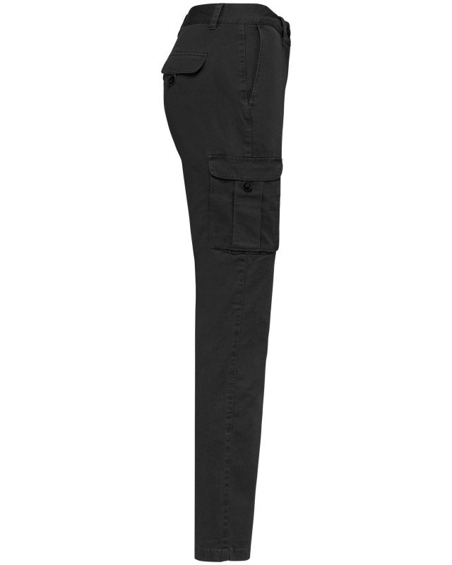 Native Spirit NS741 cargobroek dames - Washed Black
