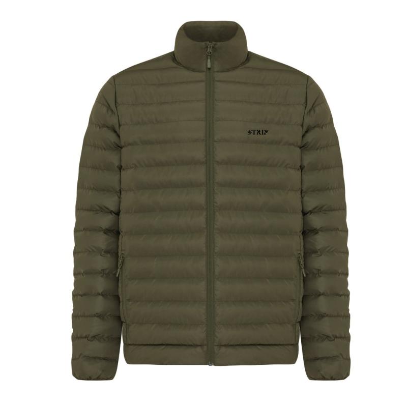iqoniq Maiko gewatteerde jas heren Khaki
