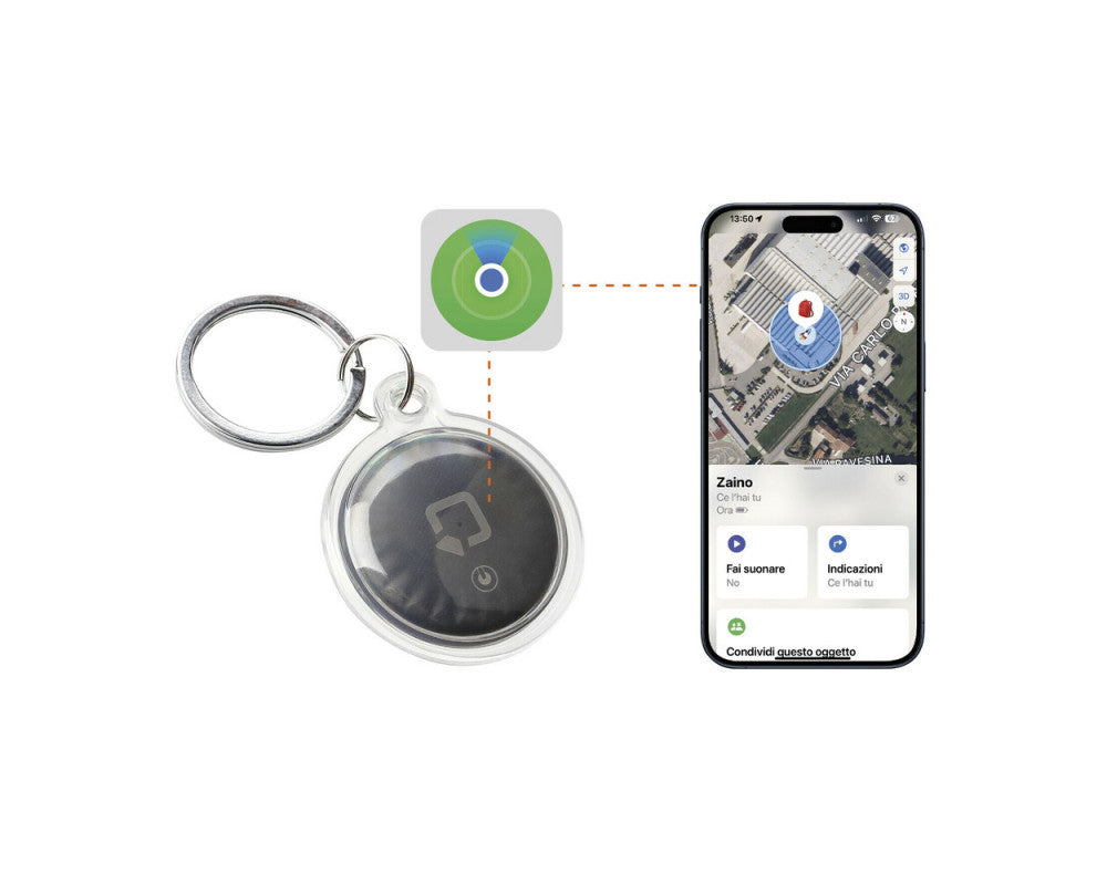 Optiline Tag - Werkt met Apple ''Find My'' - GPS Tracker