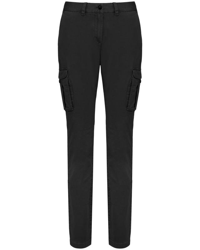 Native Spirit NS741 cargobroek dames - Washed Black