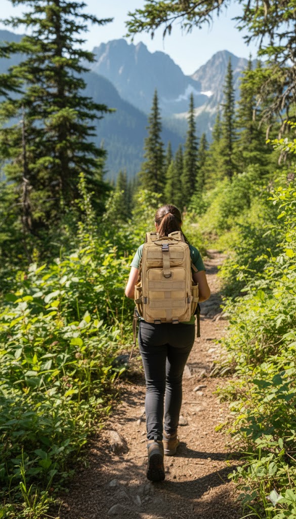 Hike Horizon - HorizonPack Rugtas Bruin 30 Liter - Waterbestendig