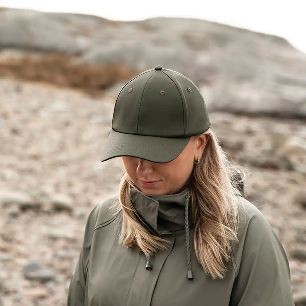 VINGA Baltimore AWARE™ Gerecyclede PET Cap - Groen